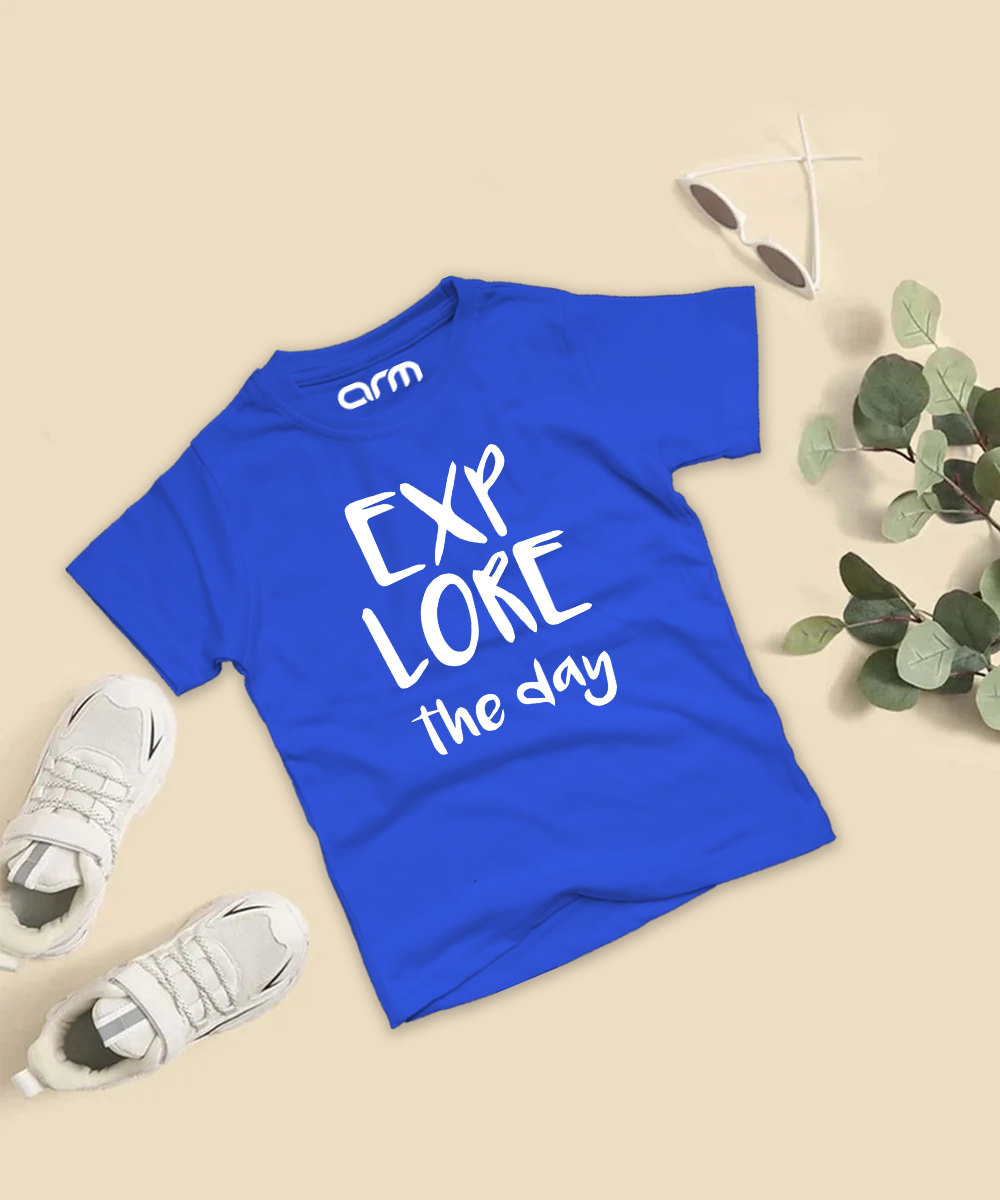 Explore The day T-Shirt For Kids