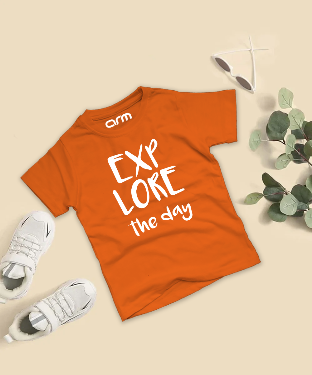 Explore The day T-Shirt For Kids