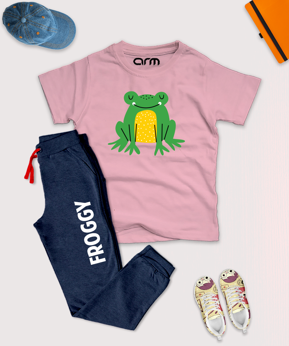 Frog Tee & Trouser for Kids