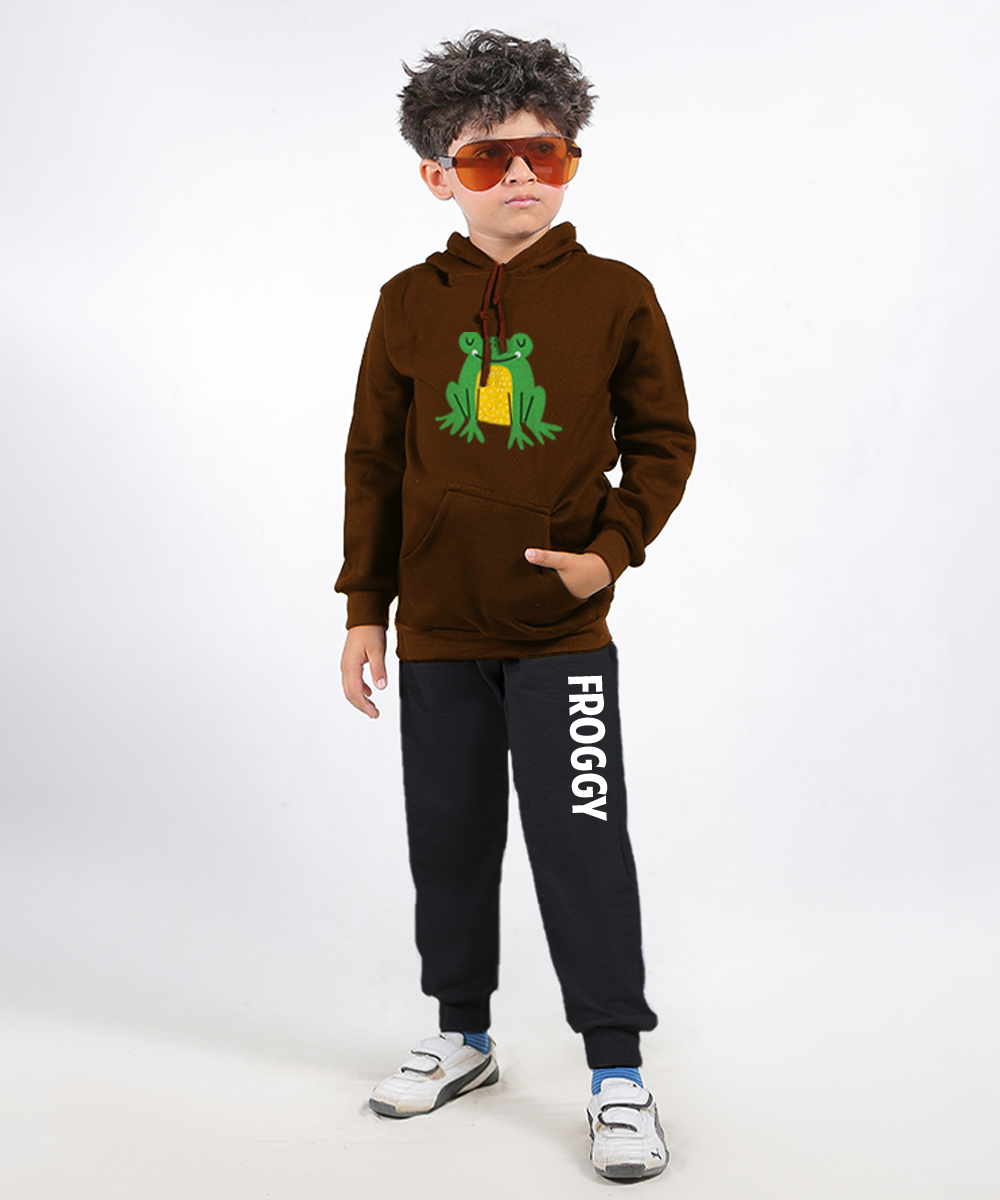 Frog Kids Hoodie Set