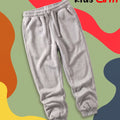 Basic Heather Gray Winter Trouser for Kids