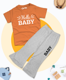 Hello Baby Tee & Trouser for Kids