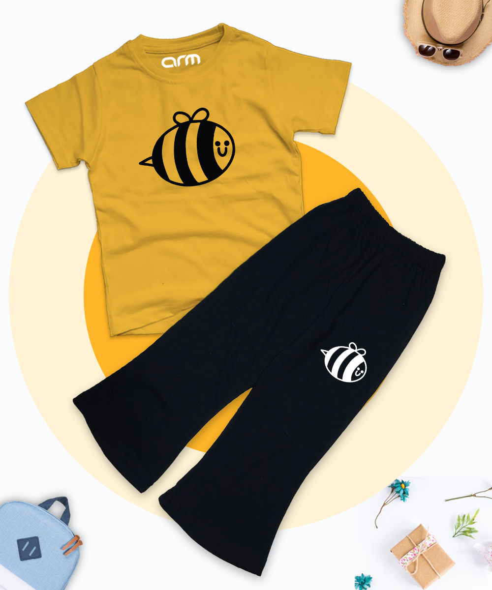 Honey Bee Tee & Trouser for Kids