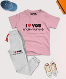 I Love Mommy Tee & Trouser for Kids