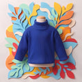 Royal Blue Basic High Neck for Kids