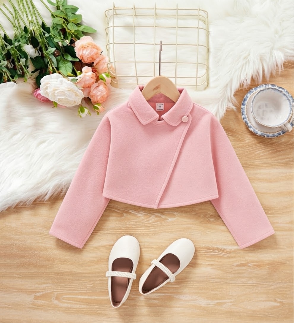 Pack of 4 Cross Button Jacket for Kids