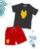 Ironman Graphic Printed T-Shirt & Short Set