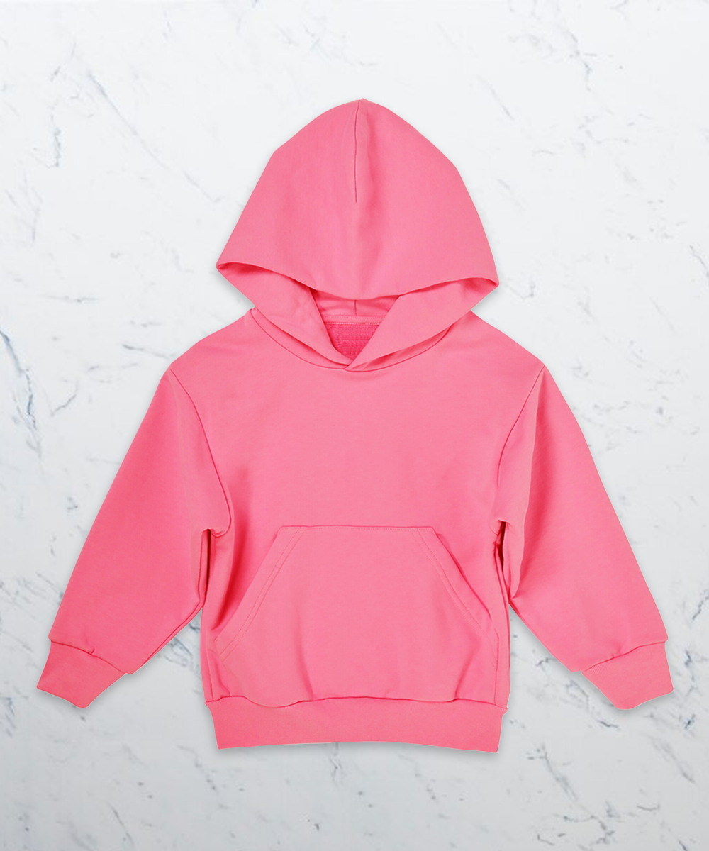 Basic Pink Hoodie for Kids