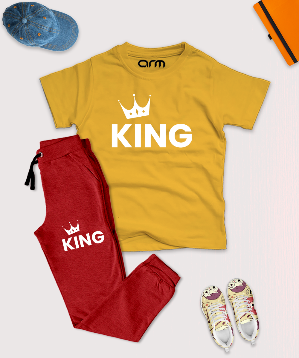 King Crown Tee & Trouser for Kids