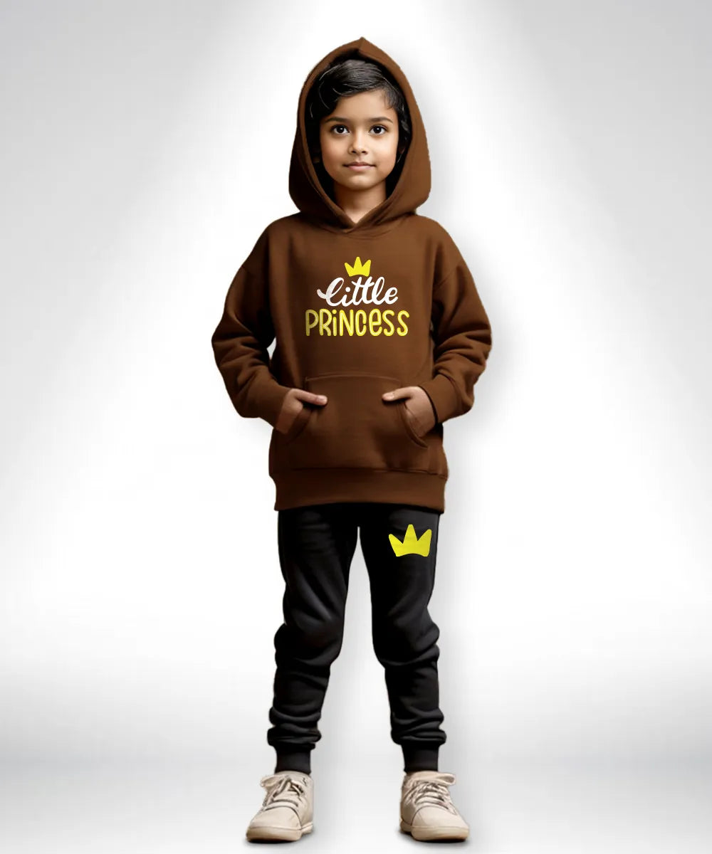 Little Princess Kids Hoodie Set
