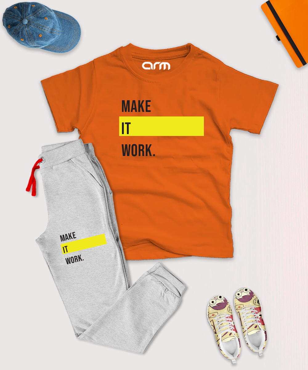 Make It Work Tee & Trouser for Kids