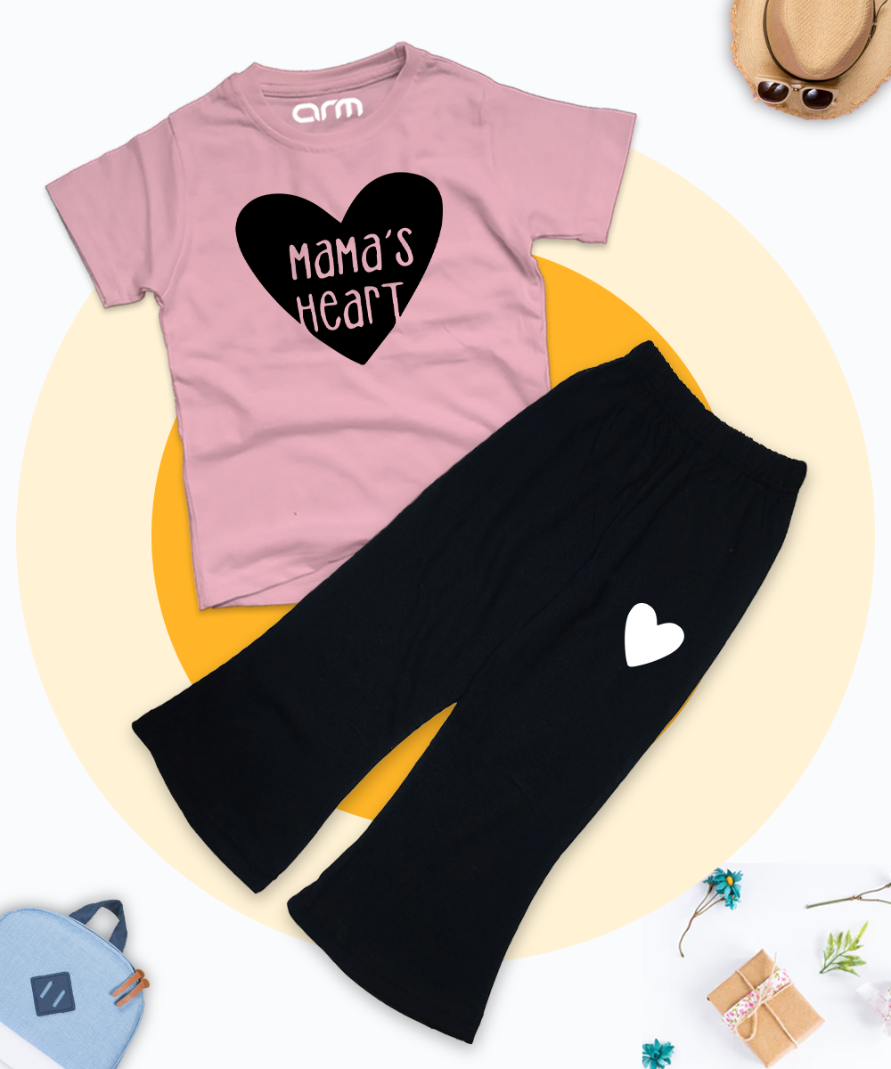 Mama's Heart Tee & Trouser for Kids