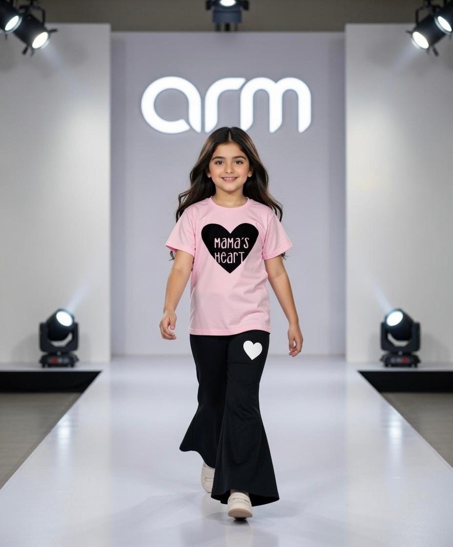 Mama's Heart Tee & Trouser for Kids