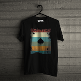 Men Playing Card Print T-Shirt