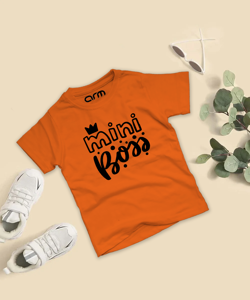 Mini Boss T-Shirt for Kids