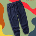 Basic Navy Blue Winter Trouser for Kids
