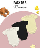 Pack Of 3 Romper