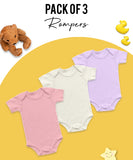 Pack Of 3 Romper