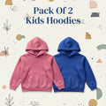 Pack of 2 Basic Hoodies for Kids
