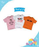 Pack of 3 T-Shirt For Kids - COOL-GROWUP-MRCOOL