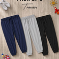 Pack of 3 Basic Trouser for Kids (Summer)