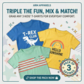Pack of 3 T-Shirt For Kids (Bundle)