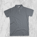 Steel Gray Unisex Polo Shirt