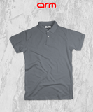 Steel Gray Unisex Polo Shirt