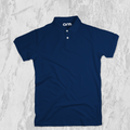 Navy Blue Unisex Polo Shirt