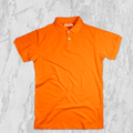 Orange Unisex Polo Shirt