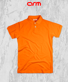 Orange Unisex Polo Shirt