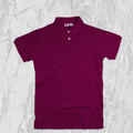 Maroon Unisex Polo Shirt