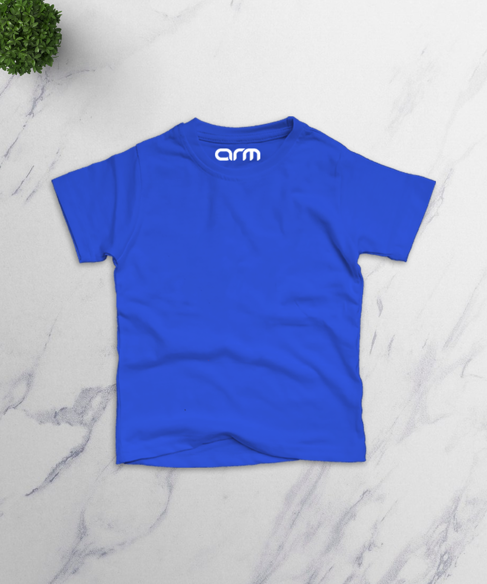 Basic Royal Blue T-Shirt For Kids