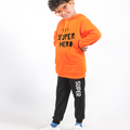 Super Hero Kids Hoodie Set