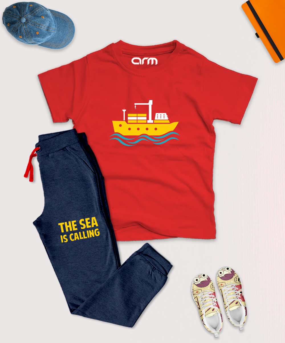 Ship Tee & Trouser for Kids