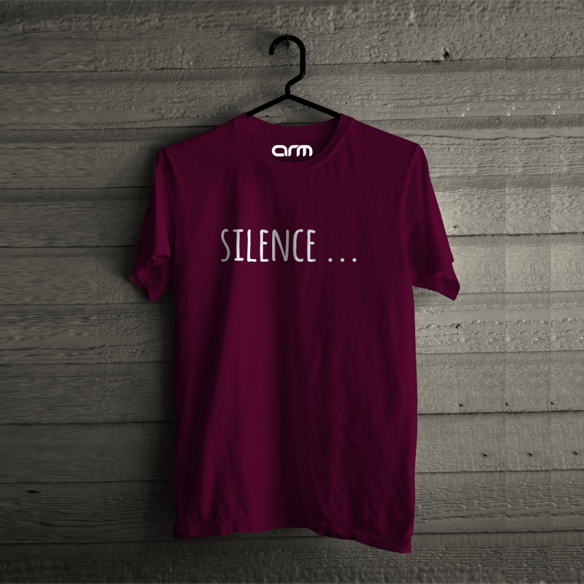 Silence T-Shirt (Silence-01HS)