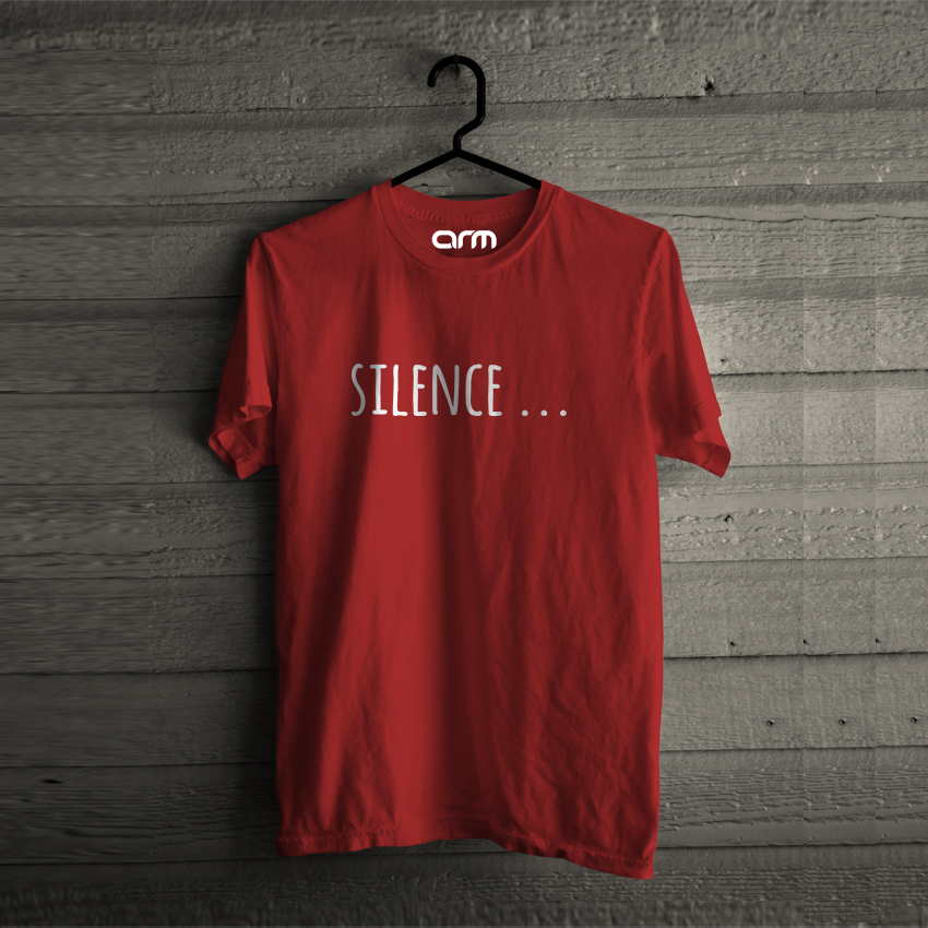 Silence T-Shirt (Silence-01HS)
