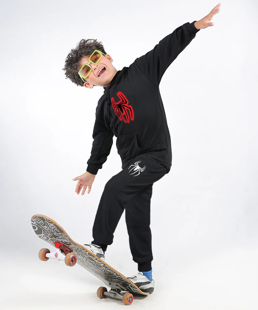 Spider Kids Hoodie Set
