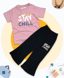 Stay Chill Tee & Trouser for Kids