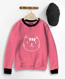 Pack of 2 Contrast Rib Sweat Shirts (CATTY-BIGSISTER)