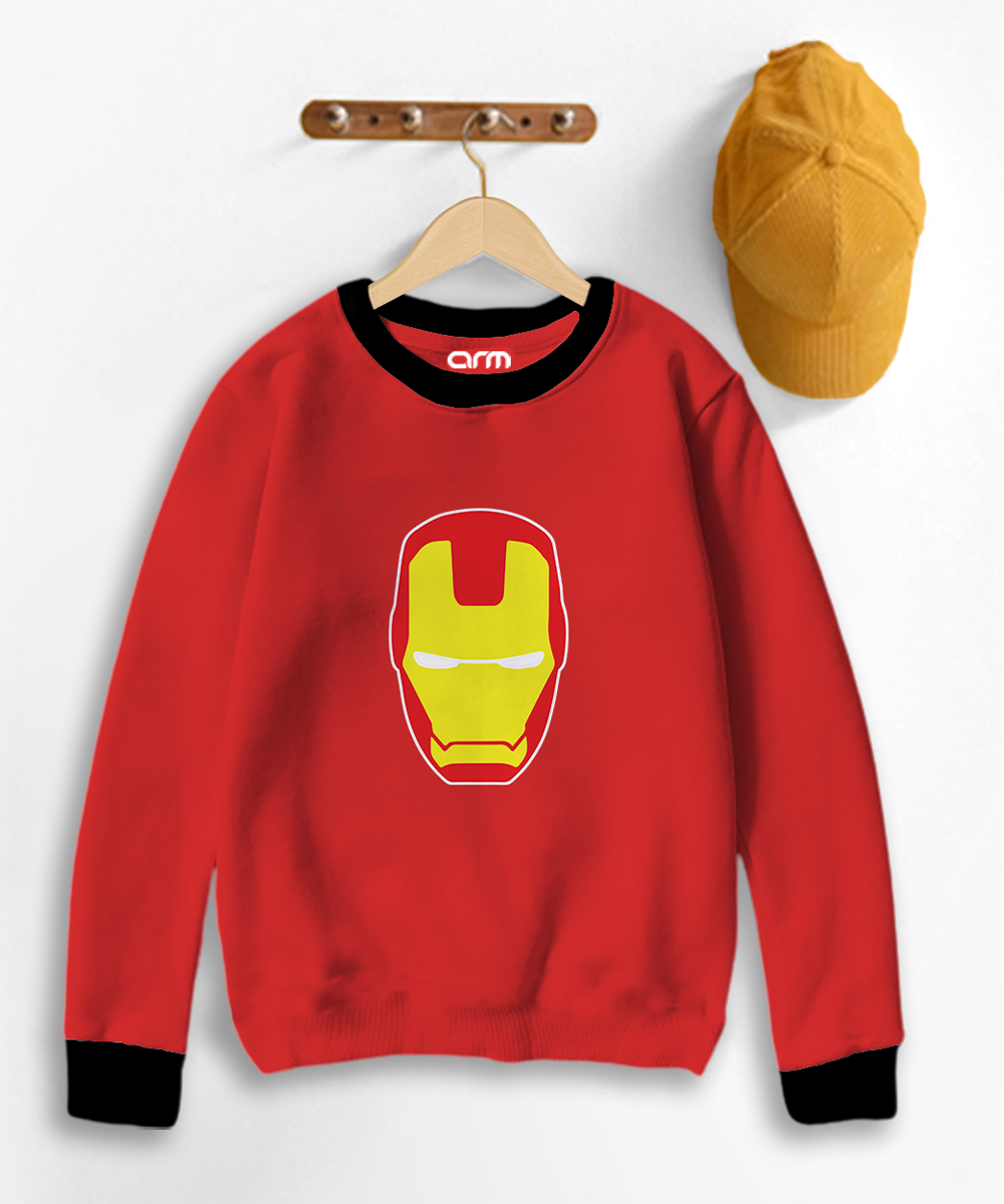 Pack of 3 Contrast Rib Sweat Shirts (FLASH-IRONMAN-NASA)