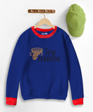 Tiny Tornado Contrast Sweat Shirt for Kids