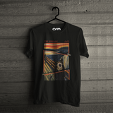The Scream Cat Printed T-Shirt
