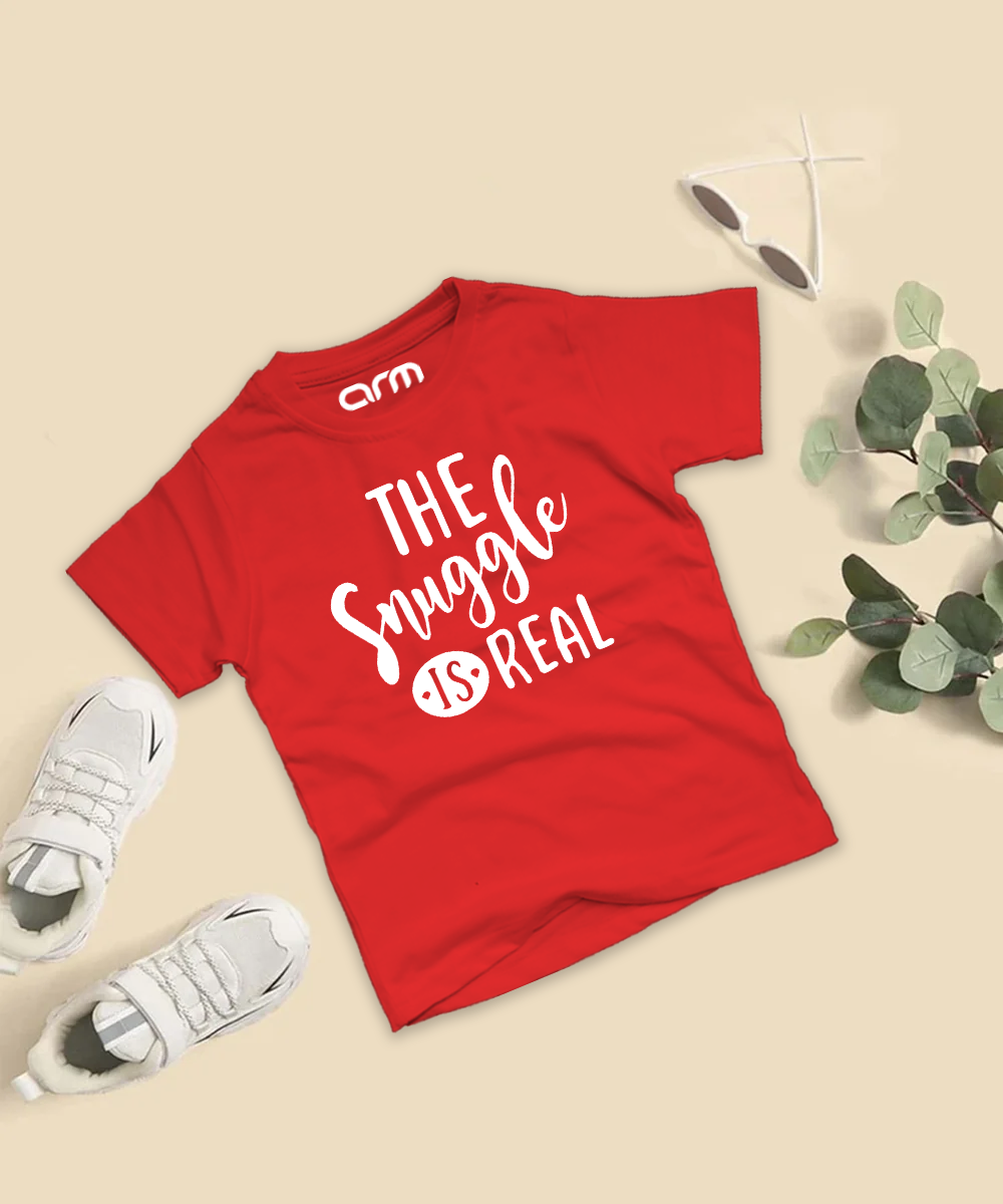 The Snuggle is Real T-Shirt For Kids