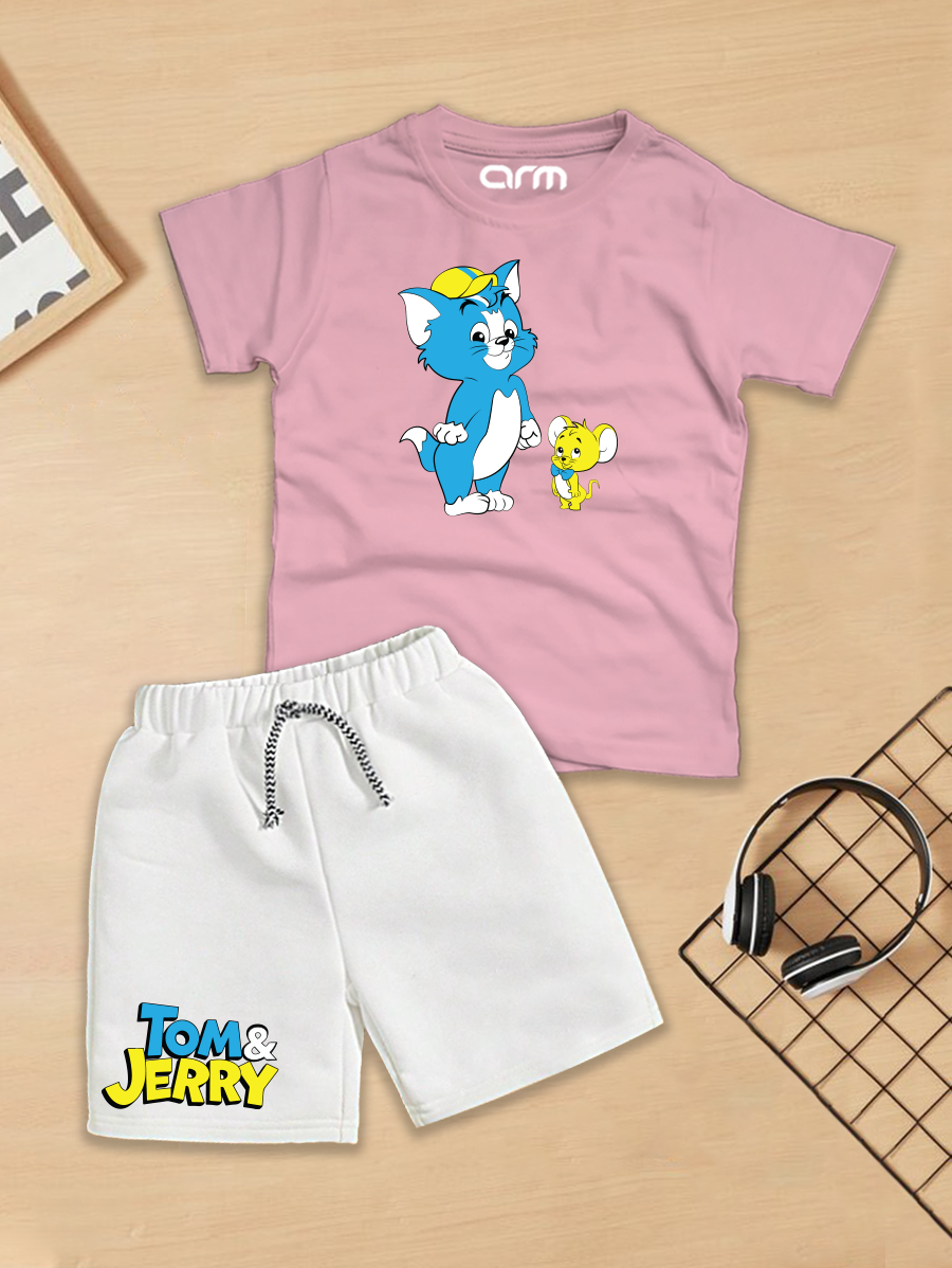Tom And Jerry T-Shirt & Short Set