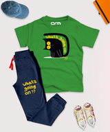 Whats Going On Tee & Trouser for Kids