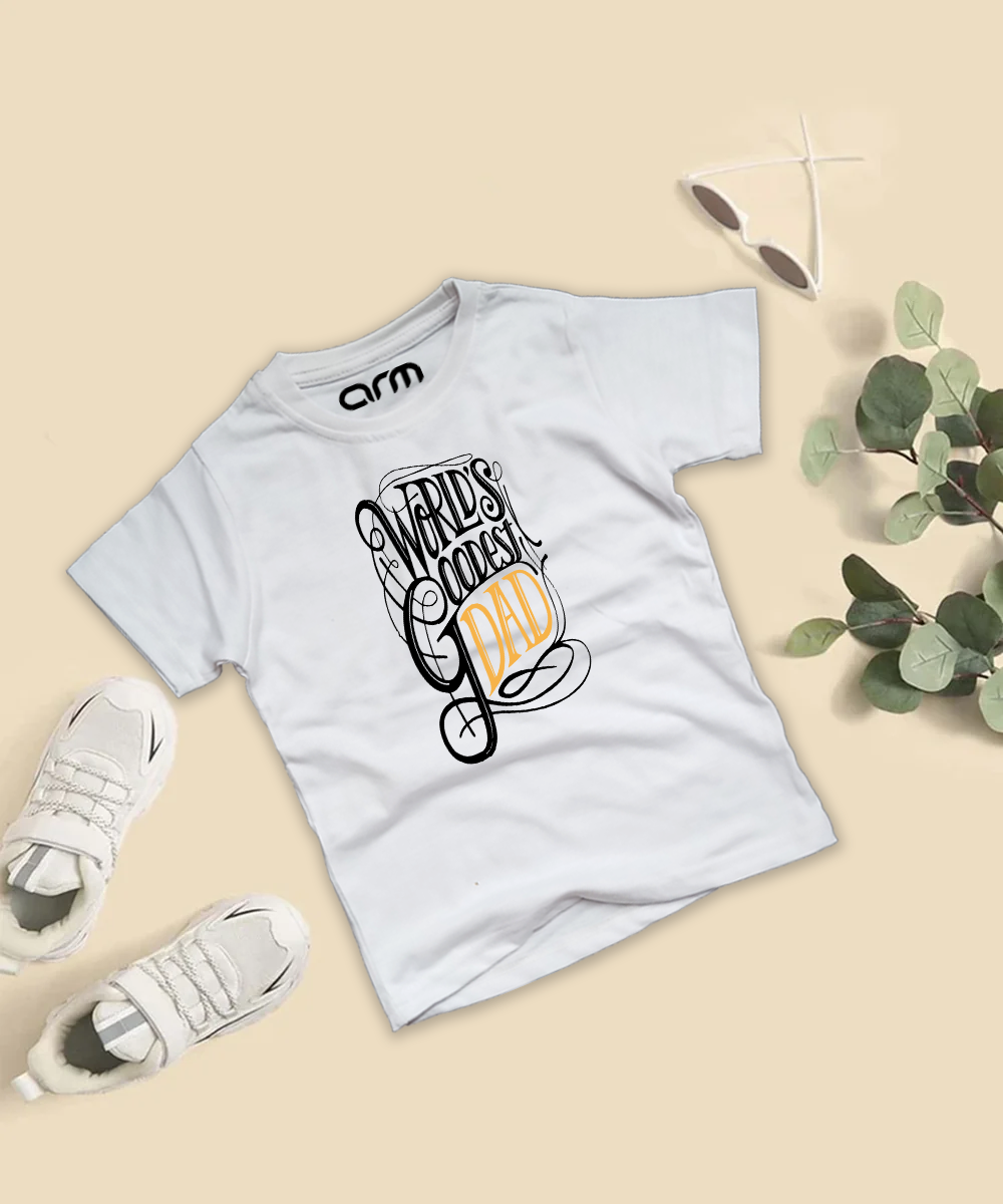 World Goodest Dad T-Shirt For Kids