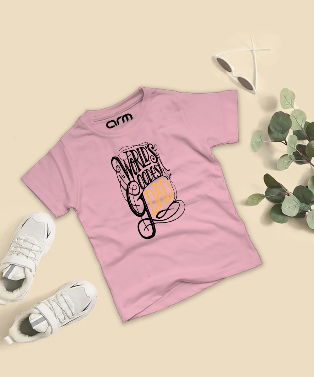World Goodest Dad T-Shirt For Kids