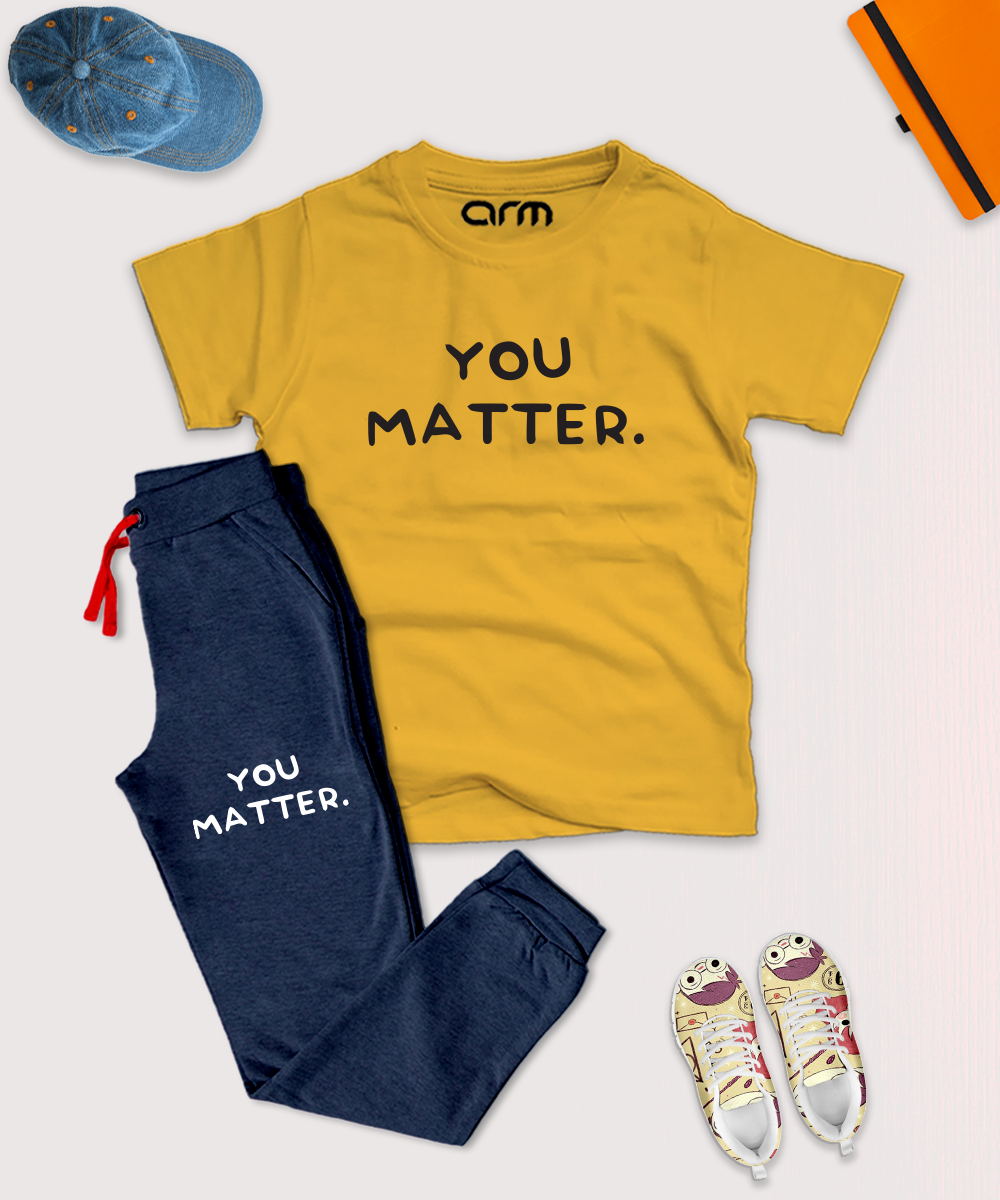 You Matter Tee & Trouser for Kids
