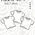 Pack of 3 T-Shirt For Kids (Bundle)